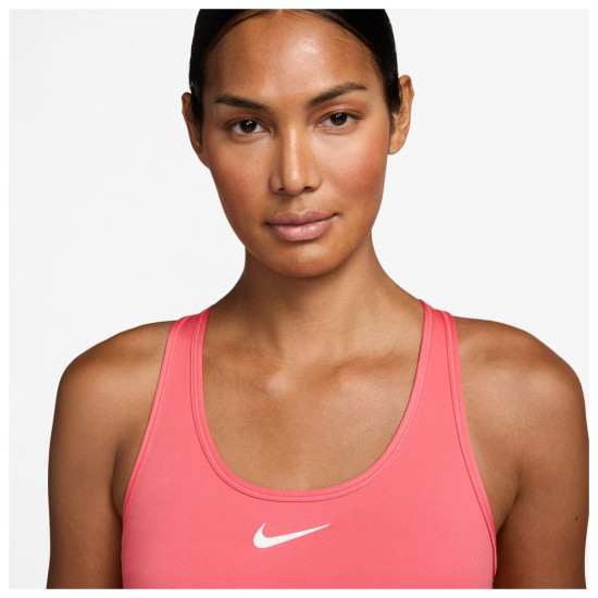 Nike Γυναικείο μπουστάκι Swoosh Medium-Support Padded Sports Bra